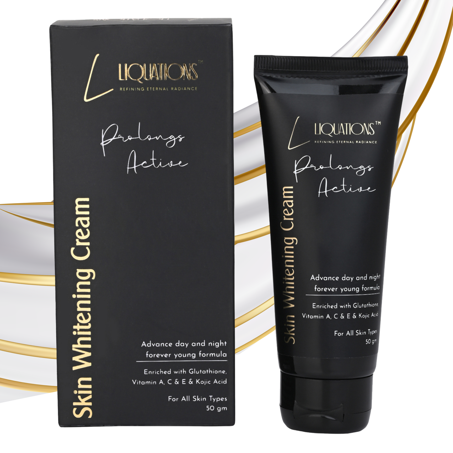 Glutathione Kojic Acid Face Cream For Pigmentation with Vitamin C,E,A | Face Cream Targets Dark Spots & Uneven Skin Tone | For All Skin Types- 50g