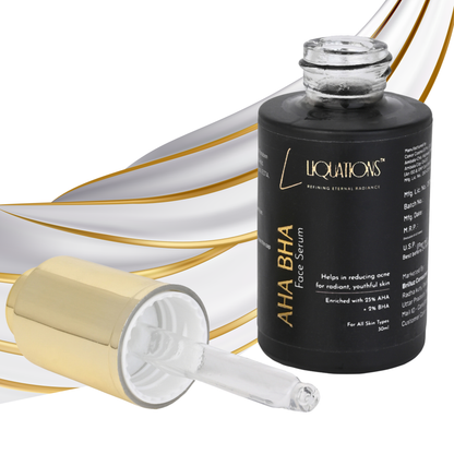 25% AHA + 2% BHA Daily Exfoliating Serum for Pigmentation and Dark Spot with AHA( Lactic Acid,Mandelic Acid & Glycolic Acid ) & BHA ( Salicylic Acid )