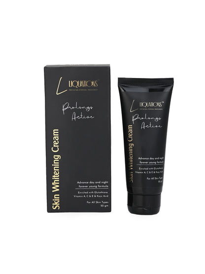 LIQUATIONS Glutathione Kojic Acid Face Cream For Pigmentation with Vitamin C,E,A | Moisturizer for Face Targets Dark Spots & Uneven Skin Tone | For All Skin Types- 50g
