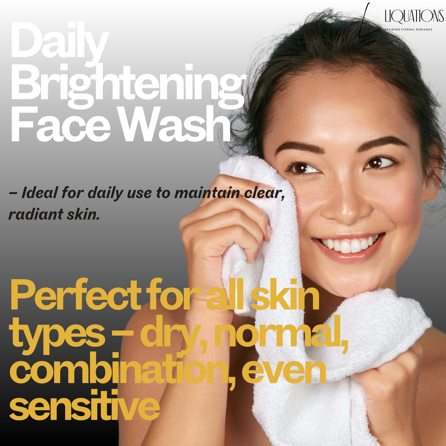 Brightening Face Wash With Kojic Acid & Glutathione For Pigmentation & Dark Spots for Glowing Skin | For Men & Women | All Skin Types | 100 ML