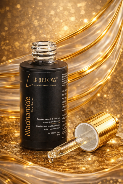 10% Niacinamide,1% Hyaluronic Acid Face Serum with Ethyl Ascorbic Acid | Serum for Pigmentation, Dark Spot & Skin Brightening | All Skin Types | 30ML