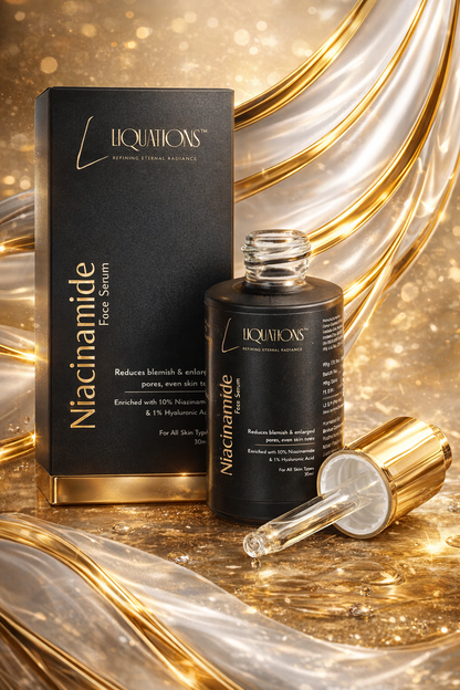 10% Niacinamide,1% Hyaluronic Acid Face Serum with Ethyl Ascorbic Acid | Serum for Pigmentation, Dark Spot & Skin Brightening | All Skin Types | 30ML