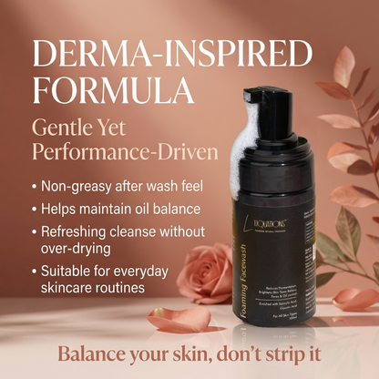 Salicylic Acid Face Wash with 1% Salicylic & 1% Glycolic Acid (AHA + BHA) for Acne-Prone & Oily Skin | Controls Acne, Pimples & Excess Oil | 100 ml